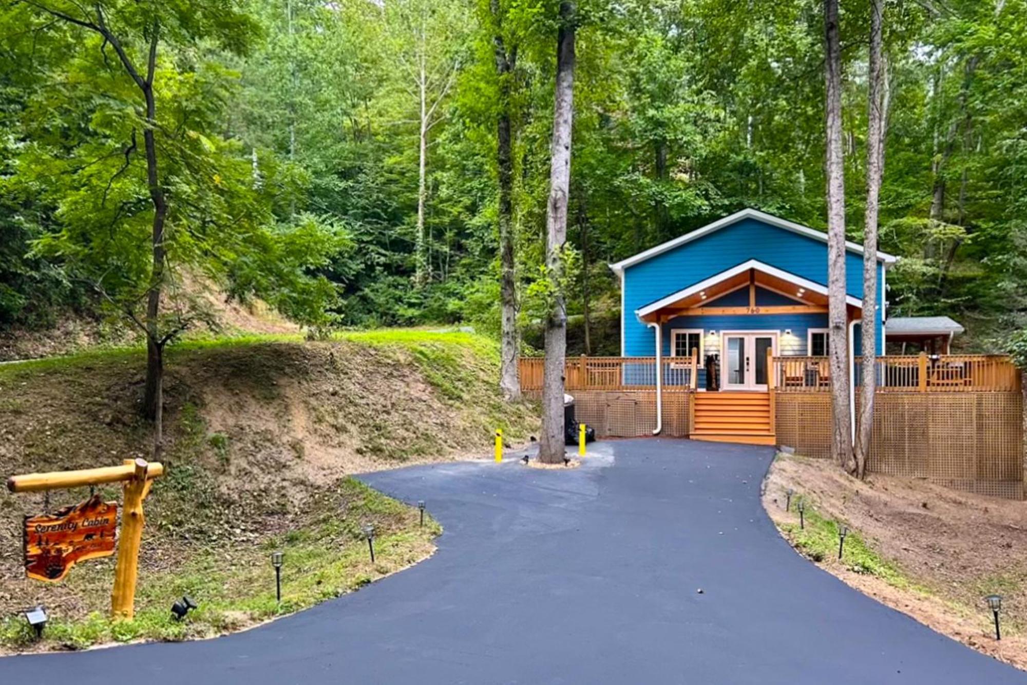 Serenity Cabin Pigeon Forge Extérieur photo